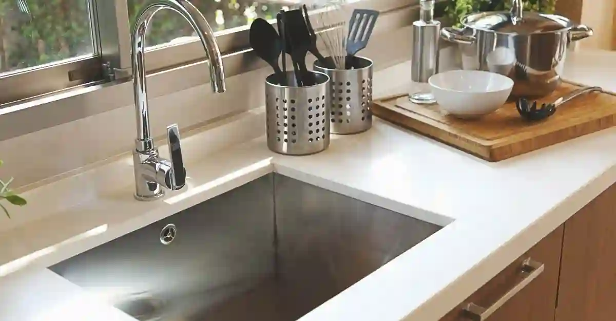 Clean a Kitchen Sink