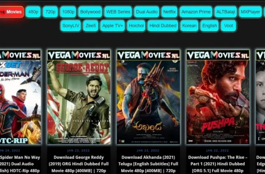  Vegamovies Chronicles: Hollywood Hits and Bollywood Blockbusters