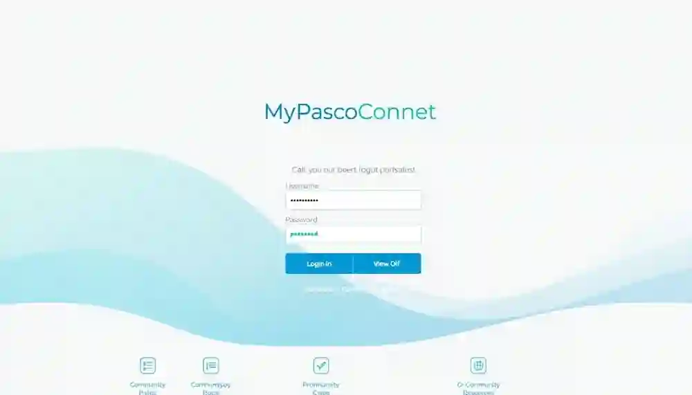 MyPascoConnect Parent Login