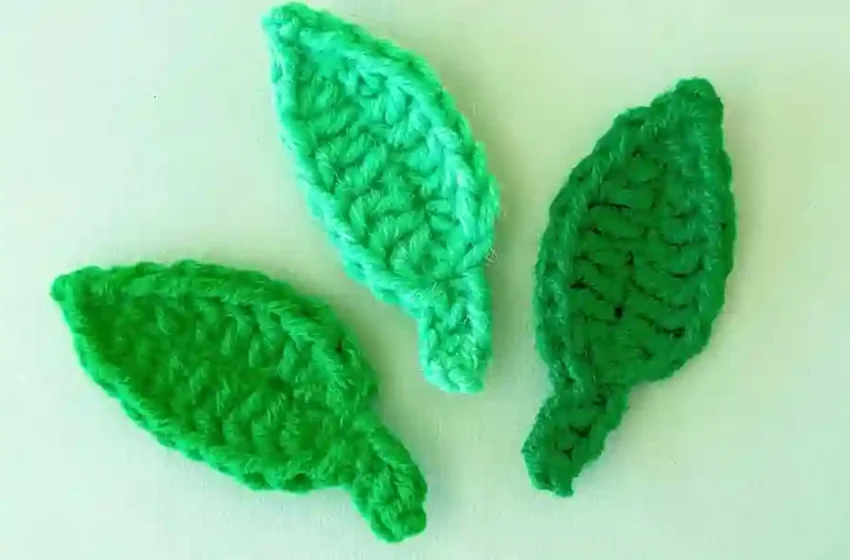  Learn Crochet leaf designs for beautiful craft projects